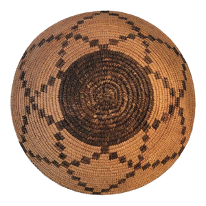 1930s Large American Hand Woven Basket