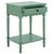 Mint Heaven Scalloped 1 Top Drawer Accnt Table in Sage Green For Sale - Image 8 of 10