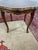 Brown 1980s Karges French Provincial Style Carved and Inlaid Side Table For Sale - Image 8 of 8