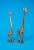 Metal Vintage 1970's Solid Brass Giraffes - a Pair For Sale - Image 7 of 10