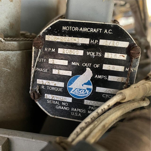 1950s Boeing B-52 Bombardier's Ejection Seat for Lower Deck, 2 Available For Sale - Image 11 of 11