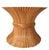 Tan Pr. Of Bamboo Sheaf of Wheat Form Side Table Bases by McGuire For Sale - Image 8 of 13