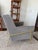Restoration Hardware Rh Restoration Hardware Paget Wingback Chair in Velvet Fog For Sale - Image 4 of 18