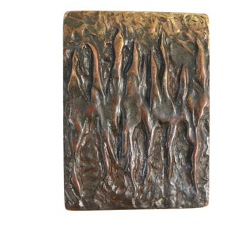 Brutalist Brass Push and Pull Front Door Handle, 1970s For Sale