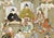 Green Japanese Silk Suijaku Scroll Nyorai-Kojin with Mixed Buddhism and Shinto Deities For Sale - Image 8 of 12