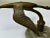 Metal 1930s Art Deco British Brass Flying Stork Bird Car Mascot Figurine For Sale - Image 7 of 11