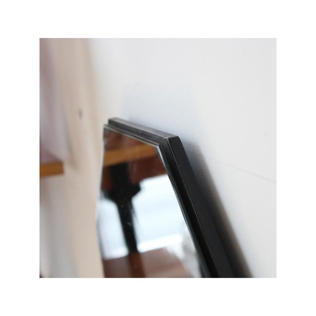 Metal Octagonal Mirror, Denmark, 1950s For Sale - Image 7 of 10