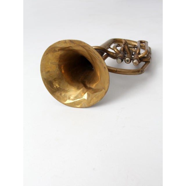 Vintage Brass Baritone Horn Chairish