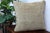 Sand Turkish Vintage Rug Decorative Pillow Cover - 20"x20" For Sale - Image 8 of 12