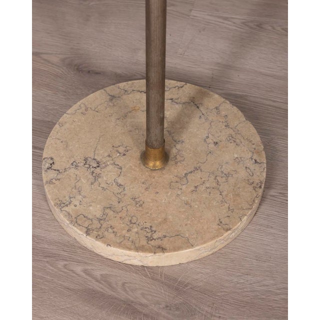 Vintage Italian Floor Coat Stand in Golden Brass, 1960s For Sale - Image 4 of 13