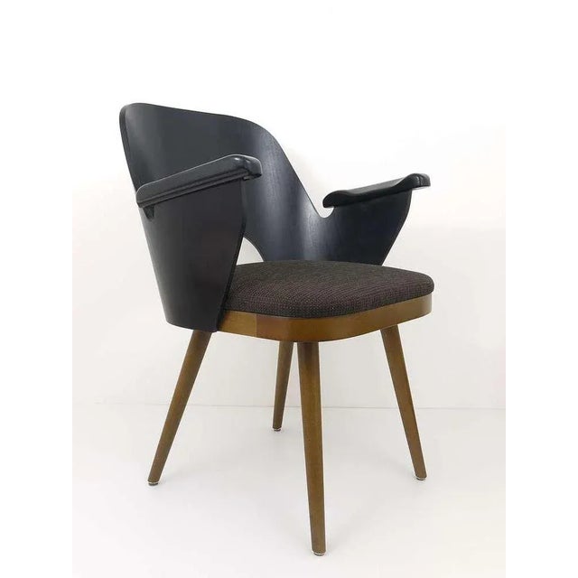 Modern Modernist Armchair in the Style of Oswald Haerdtl, Backhausen, Austria For Sale - Image 3 of 11