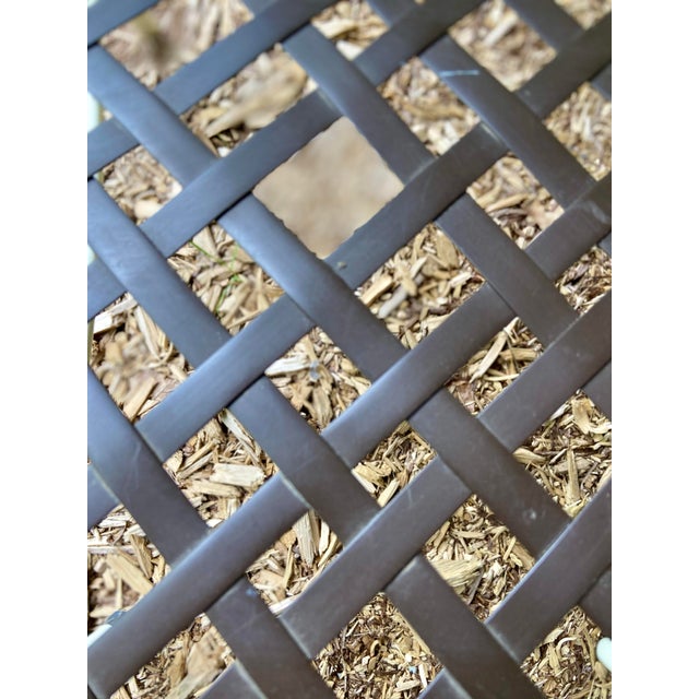 Mid-Century Modern Brown Jordan Tamiami Patio Set - Rare Retro Color For Sale - Image 3 of 6