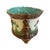 Traditional Late 19th Century Victorian French Majolica Footed Floral Jardiniere For Sale - Image 3 of 6