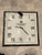 2010s Drexel Heritage "49 Bond Street London" Square Polished Nickel Wall Clock – 22" For Sale - Image 5 of 5