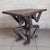 African Table in Carved Wood with Tribal Sculpture For Sale - Image 5 of 16
