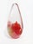 1990s Orient & Flume Red Studio Art Glass Teardrop Sculpture – Signed 1994, Ruby Inclusion For Sale - Image 5 of 10