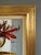 Paint Mid-Century Modern 'Red Blooms & Cards' Vintage Swedish Expressive Original Still Life Oil Painting, Framed For Sale - Image 7 of 12