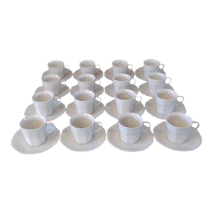 Art Deco Demitasse Set - 32 Pieces