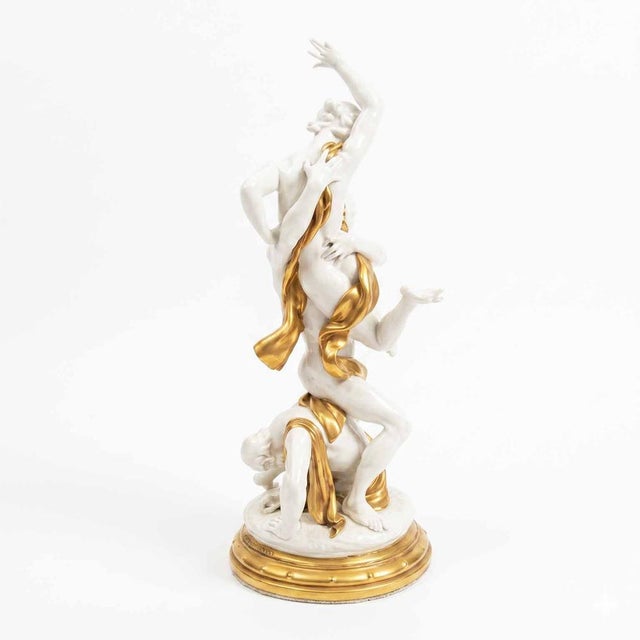 Giuseppe Cappè, Nude The Rape of Proserpina, 1963, Porcelain For Sale - Image 4 of 8