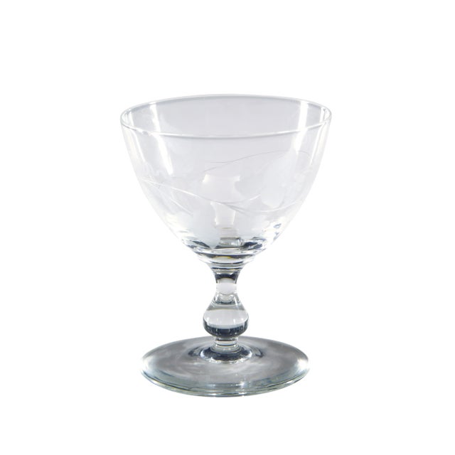 Savoy Vine Etched Glasses from Riihimaki, 1930s, Set of 69 For Sale - Image 8 of 12