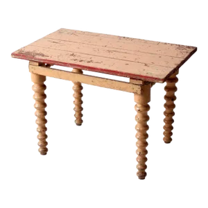 Antique Painted End Table