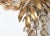 Hollywood Regency Gilt Metal Palm Tree Wall Sconces in Maison Jansen Style, 1960s, Set of 3 For Sale - Image 3 of 15