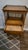 Victorian Late 19th Century 3-Tier Wood Étagère With Brass Gallery and Drawer For Sale - Image 3 of 16