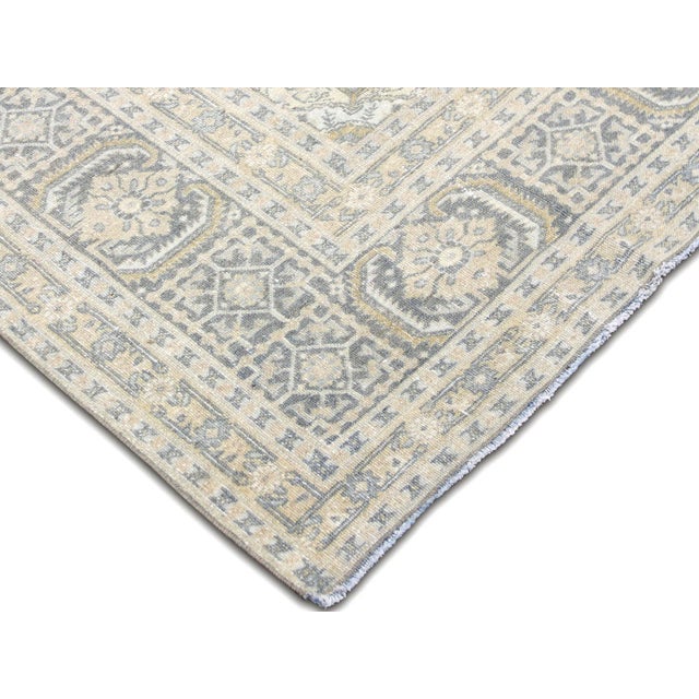 Transitional 1940s Persian Tabriz Rug For Sale - Image 3 of 5