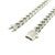 Men’s 14k White Gold 6.5 Carat Diamond Pavé Link Bracelet For Sale - Image 10 of 11