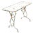 19th Century French Iron Table From Arras With Horse Hoof Feet For Sale