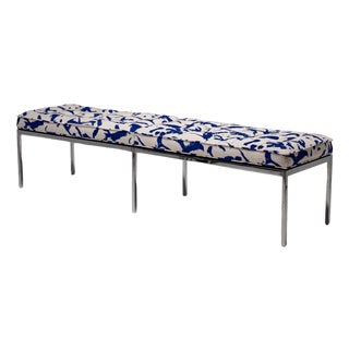 Model 2530-6 Four-Seater Bench by Florence Knoll for Knoll, 1960s For Sale