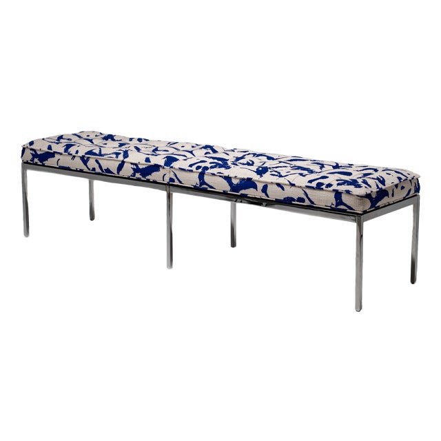 Model 2530-6 Four-Seater Bench by Florence Knoll for Knoll, 1960s For Sale