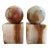 Round Ball Agate Stone Bookends - a Pair For Sale