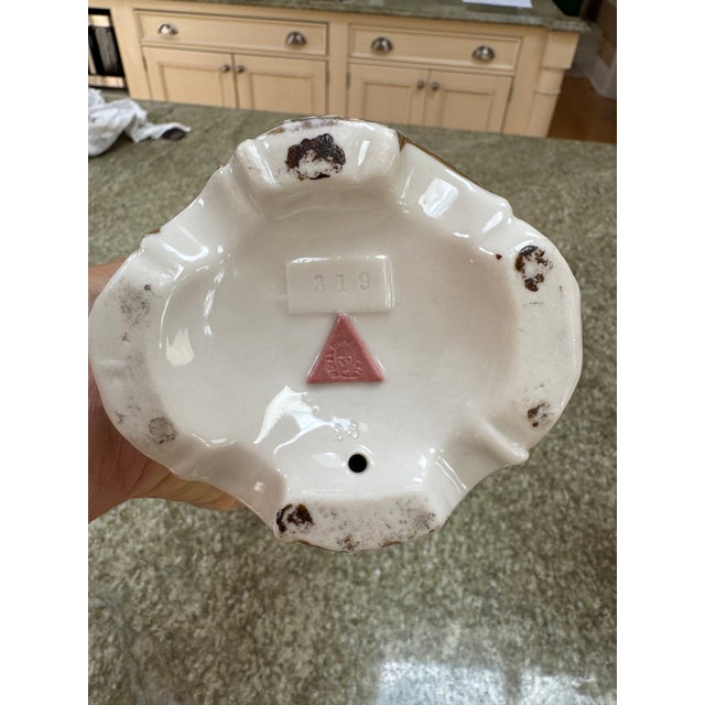 Blue Pair of Late 19th Century Porcelain Figures Royal Dux Bohemia Czechoslovakia For Sale - Image 8 of 8