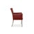 Arc-E Dining Chair in Red Leather from Bert Plantagie For Sale - Image 10 of 13