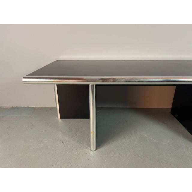 Mid-Century Italian Executive Office Suite by Guido Faleschini for I4 Mariani, Italy, 1970s, Set of 5 For Sale - Image 9 of 18