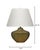 Traditional Monroe Table Lamp, Olive Green Ceramic For Sale - Image 3 of 7