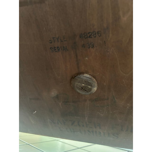 Brown 1934 Lane Cedar Hope Chest – Altavista Virginia – Original Interior Tray For Sale - Image 8 of 12