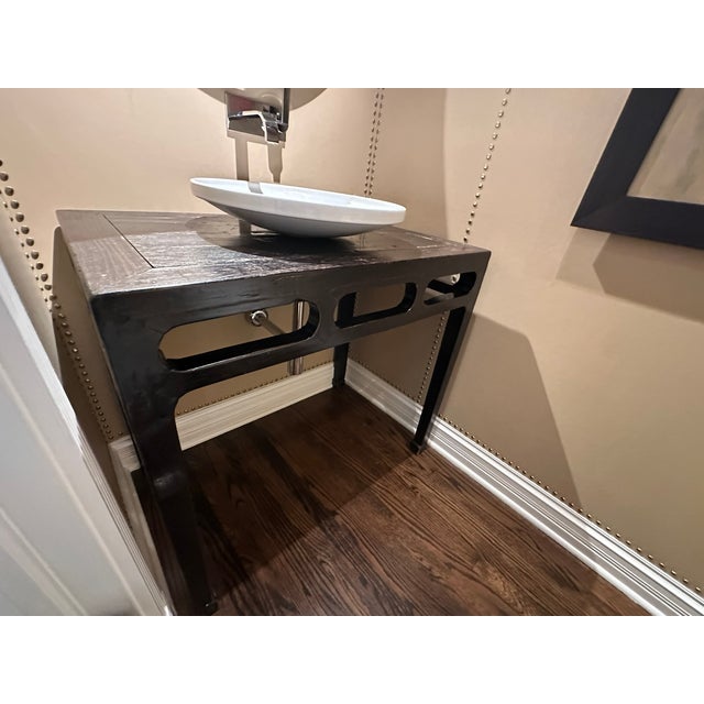 Asian Antique Asian Antique Table Base With Vessel Sink – Golden Triangle Chicago For Sale - Image 3 of 7