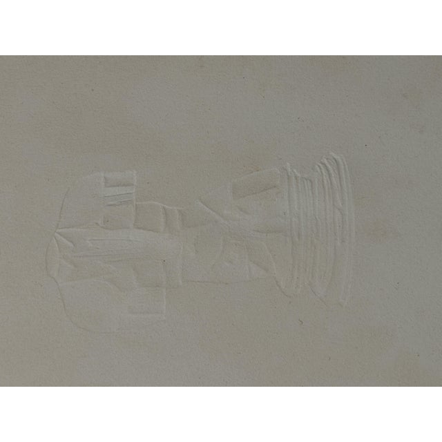 White Miguel Ortiz Berrocal, Torso, 1984, Etching, Framed For Sale - Image 8 of 9