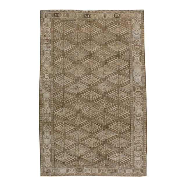 Galerie Shabab Collection Early 20th Century Central Asian Turkoman Carpet For Sale