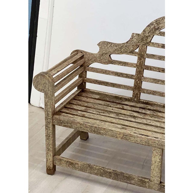 Lutyens Style Teak Garden Bench Seat From England Chairish