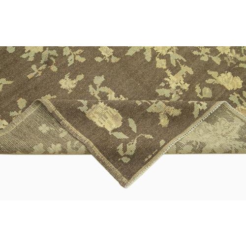 Vintage Hand-Knotted Wool Rug For Sale - Image 6 of 7