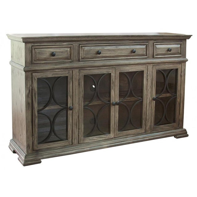 Vineyard Mod Circle Sideboard For Sale In Chicago - Image 6 of 6