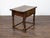19th Century English 19th Century Walnut Table with Single Drawer and Column Shaped Legs For Sale - Image 5 of 12