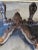 Venetian Style Polychrome and Gilt Hand Carved Wood Bench For Sale - Image 10 of 10
