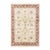Mogul, One-of-a-Kind Hand-Knotted Area Rug in Ivory, 4' 2" x 6' 3" For Sale