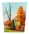 Traditional 1960s Painting – Autumn Landscape Oil on Canvas Signed Niki A. Karagyllakis For Sale - Image 3 of 12