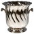 Metal Silver Champagne Wine Cooler with Curved Folds, Firenze, Italy, Late 20th Century For Sale - Image 7 of 7