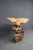 Mid-Century Modern Large Mid-Century Modern Hand Carved Walnut Eagle Sculpture on Burl Wood Base For Sale - Image 3 of 12